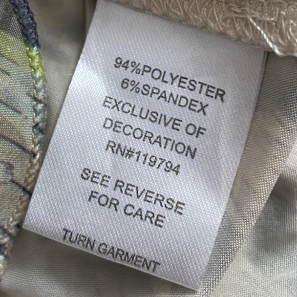 Y2K Fairy Style Printed Short Sleeves Top Size Large - Picture 6 of 7